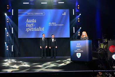 Ave J�rve ning Varje Kaarde p�lvisid Tartu valla valdkondlikud tunnustused