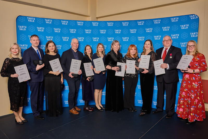 Ave Järve ning Varje Kaarde pälvisid Tartu valla valdkondlikud tunnustused Tartu valla tunnustusüritus