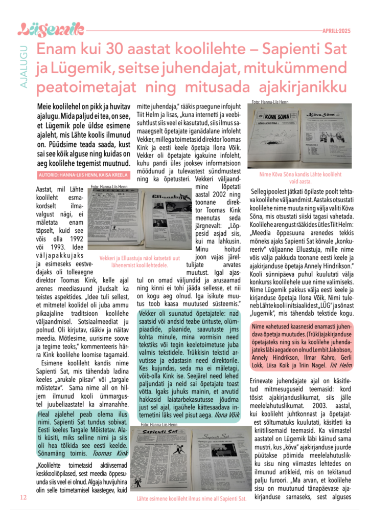 lügemik ajalugu