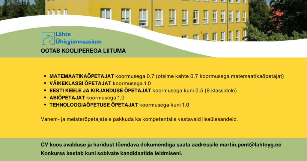 töökuulutus